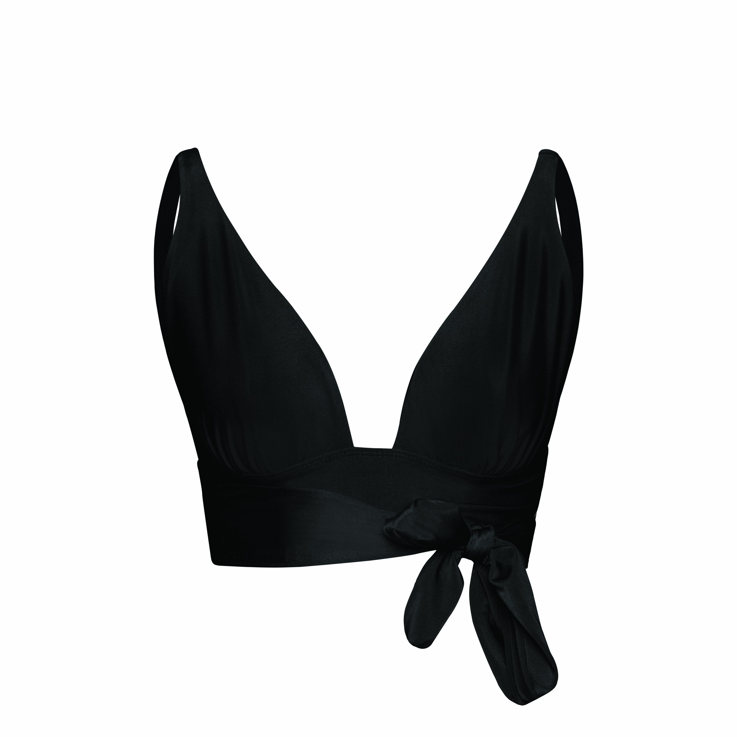 Beau Bikini Top, Black - Image 3